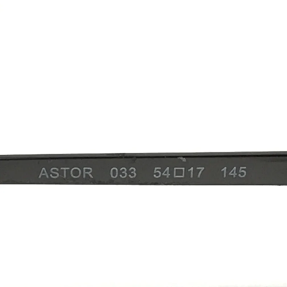 Marchon NYC Eyeglasses Frames 033 ASTOR Silver Rectangular Full Rim 54-17-145
